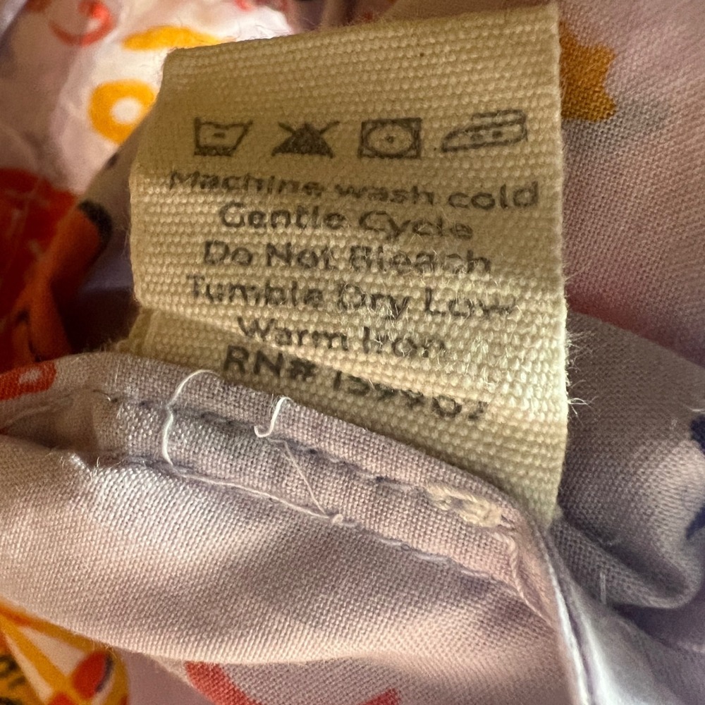 Printfresh Cotton Pajama Pants in What's Your Sign Lavender Zodiac, Women's XL - Picture 10 of 15